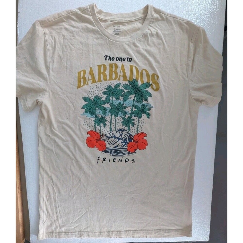 FRIENDS TV Show “The One In Barbados” Size XL Culturefly 90's Y2K Retro